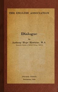 Dialogue book cover