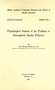 Psychological Aspects of the Problem of Atmospheric Smoke Pollution book cover