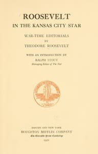 Roosevelt in the Kansas City Star: War-time Editorials
