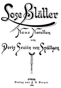 Lose Blätter: Neue Novellen