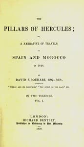 The pillars of Hercules book cover