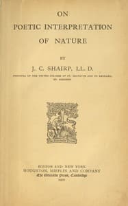 On poetic interpretation of nature