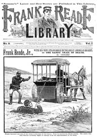 Frank Reade, Jr., with his new steam horse in the great American desert
or, The sandy trail of death