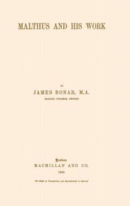 Malthus and his work