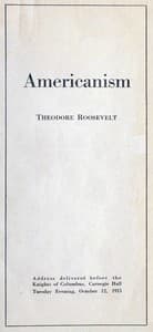 Americanism book cover