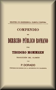 Compendio del derecho público romano