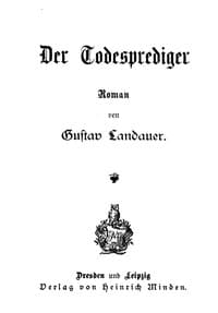 Der Todesprediger book cover