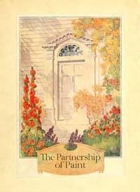 The partnership of paint book cover