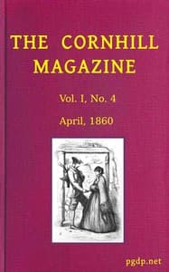 The Cornhill Magazine (Vol. I, No. 4, April 1860) book cover
