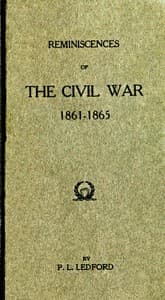 Reminiscences of the Civil War, 1861-1865 book cover