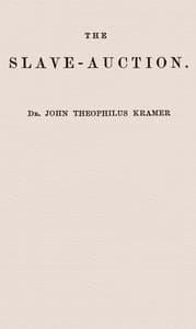 The slave-auction book cover