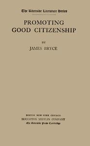 Promoting good citizenship