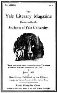 The Yale Literary Magazine (Vol. LXXXVIII, No. 9, June 1923)