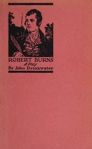 Robert Burns: A play book cover