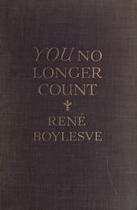 You no longer count (Tu n'es plus rien!)