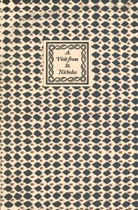 A visit from St. Nicholas book cover