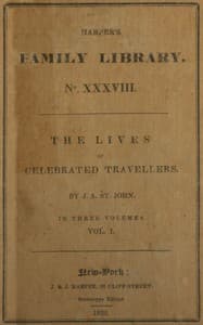 The lives of celebrated travellers, Vol. 1. (of 3)