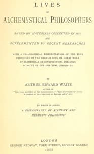 Lives of alchemystical philosophers
To which is added a bibliography of alchemy and hermetic philosophy
