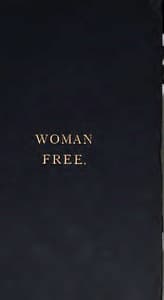Woman free book cover