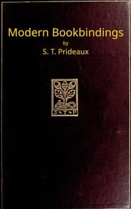 Modern bookbindings: Their design and decoration