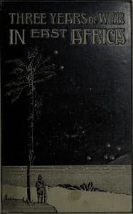 Three years of war in East Africa book cover