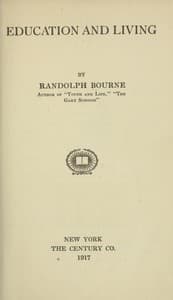 Education and living book cover