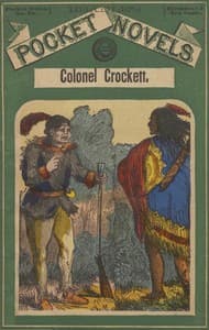 Colonel Crockett, the Texan trailer book cover