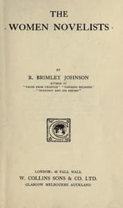 The women novelists book cover
