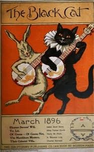 The Black Cat, Vol. I, No. 6, March 1896 book cover