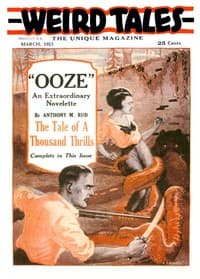 Weird Tales, Volume 1, Number 1, March 1923: The unique magazine book cover
