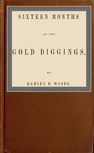Sixteen months at the gold diggings book cover
