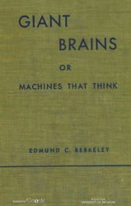 Giant brains; or, Machines that think book cover