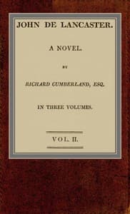 John de Lancaster: a novel; vol. II.