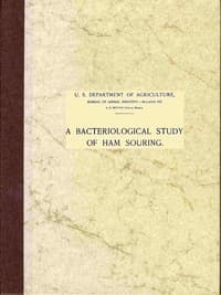 A bacteriological study of ham souring