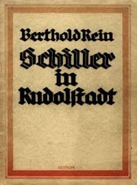 Schiller in Rudolstadt