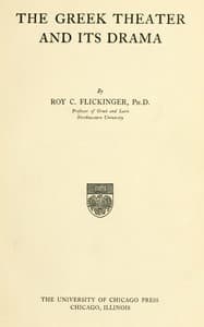 The Greek theater and its drama book cover