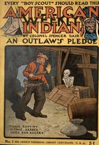 An outlaw's pledge; or, The raid on the old stockade book cover