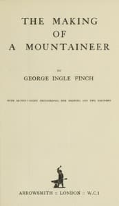The making of a mountaineer