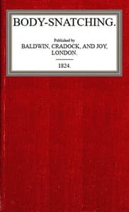 Body-snatching book cover