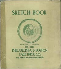 Sketchbook of the Philadelphia & Boston Face Brick Co. book cover