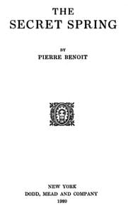 The secret spring book cover