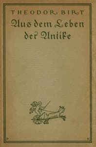Aus dem Leben der Antike