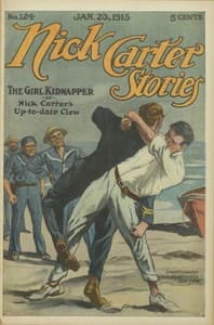 Nick Carter Stories No. 124, January 23, 1915: The girl kidnaper; or, Nick Carter's up-to-date clew. book cover