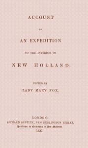 Account of an expedition to the interior of New Holland