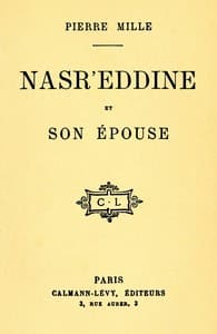 Nasr'Eddine et son épouse