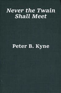 Never the twain shall meet book cover