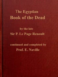 The Egyptian Book of the dead book cover