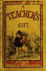 A teacher's gift book cover