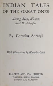 Indian tales of the great ones among men, women, and bird-people