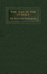The man in the street: Papers on American topics book cover